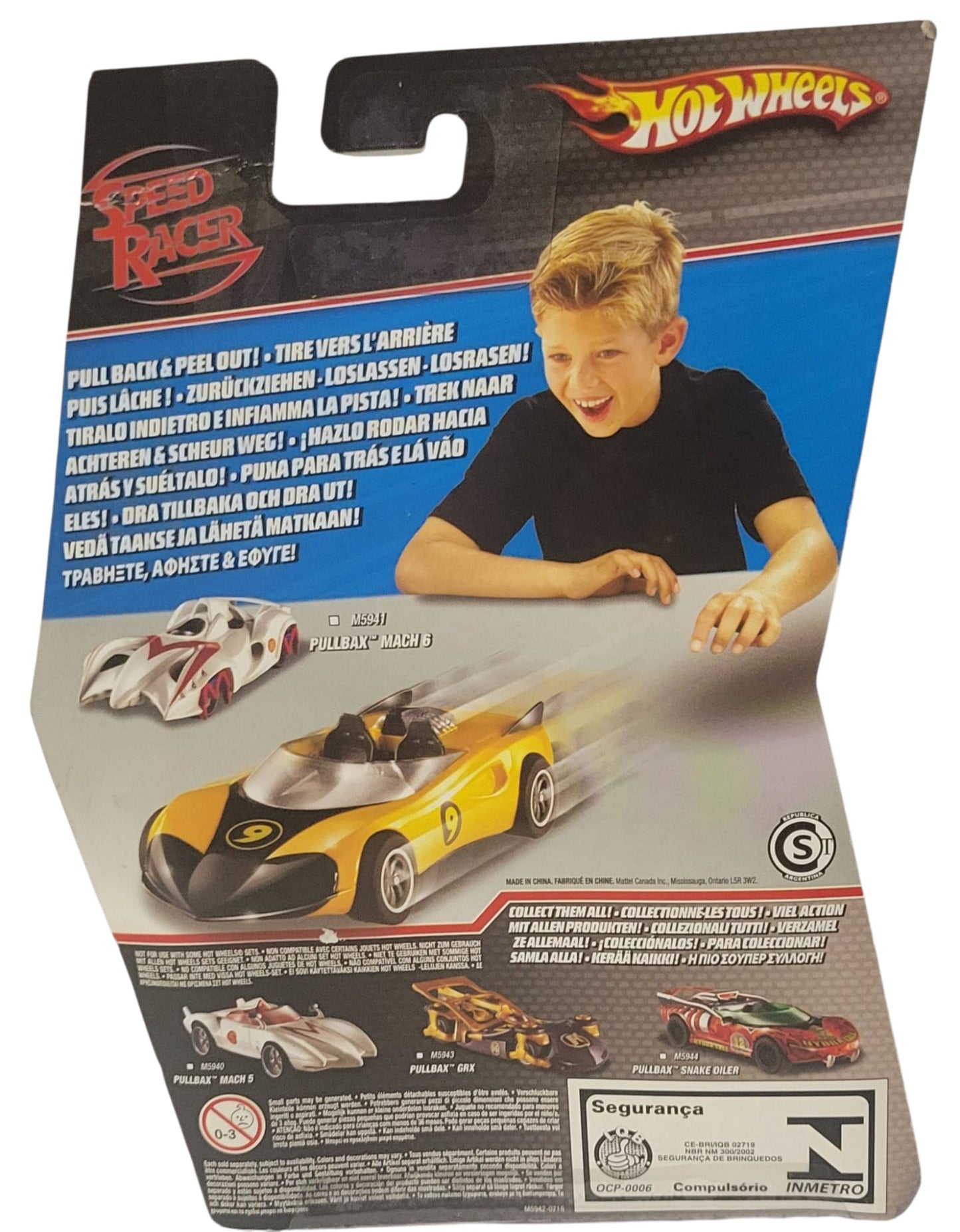Speed Racer Pullback Racer X