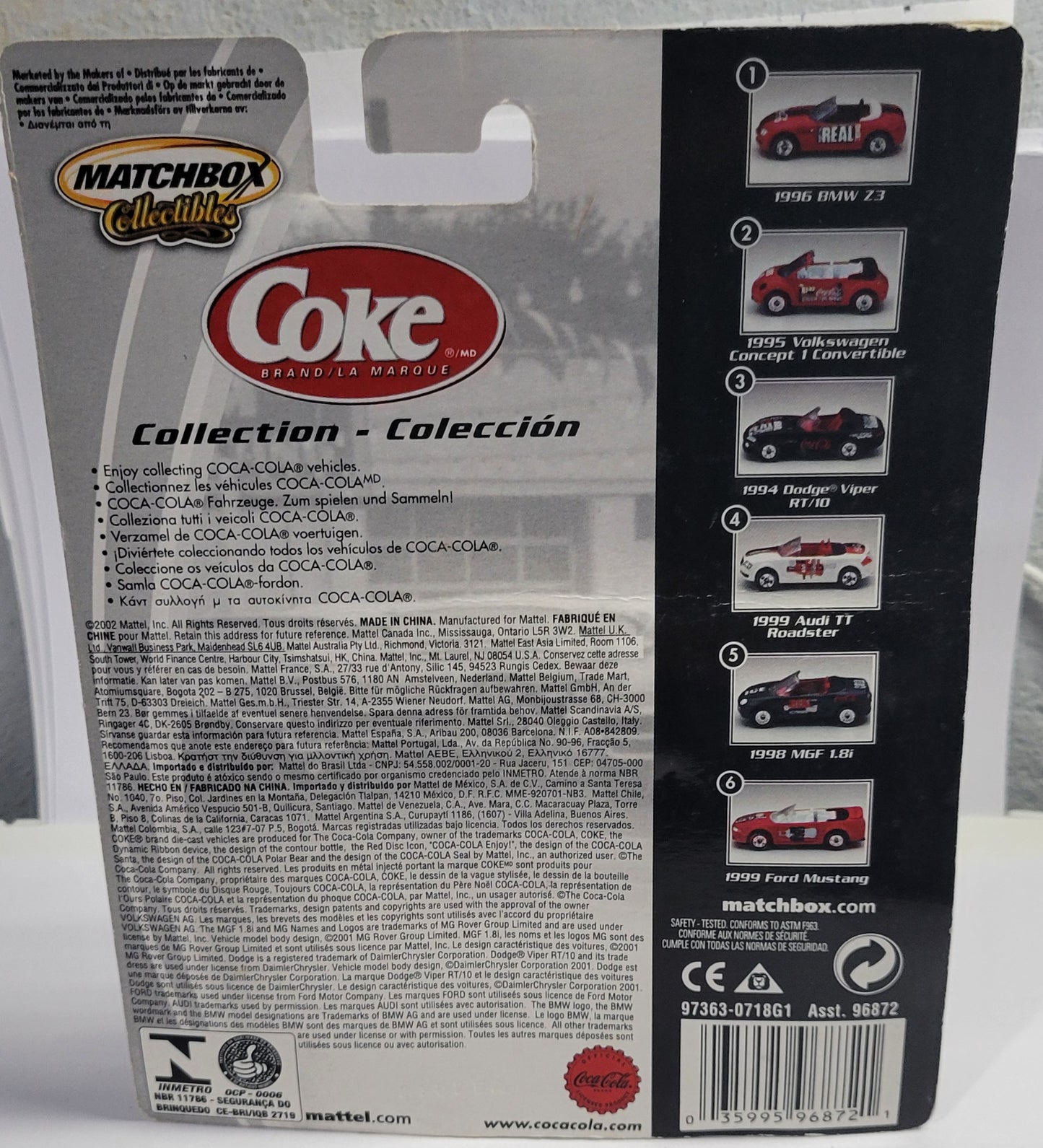 BMW Z3 de 1996  Coca-Cola
