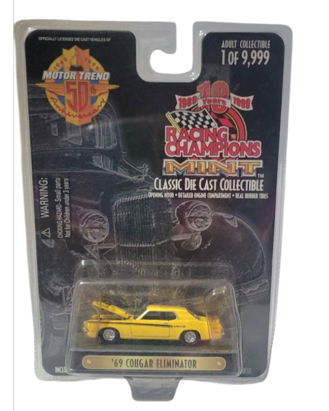 Racing Champions Mint, Motor Trend 50th Anniversary "69 Cougar Eliminator"