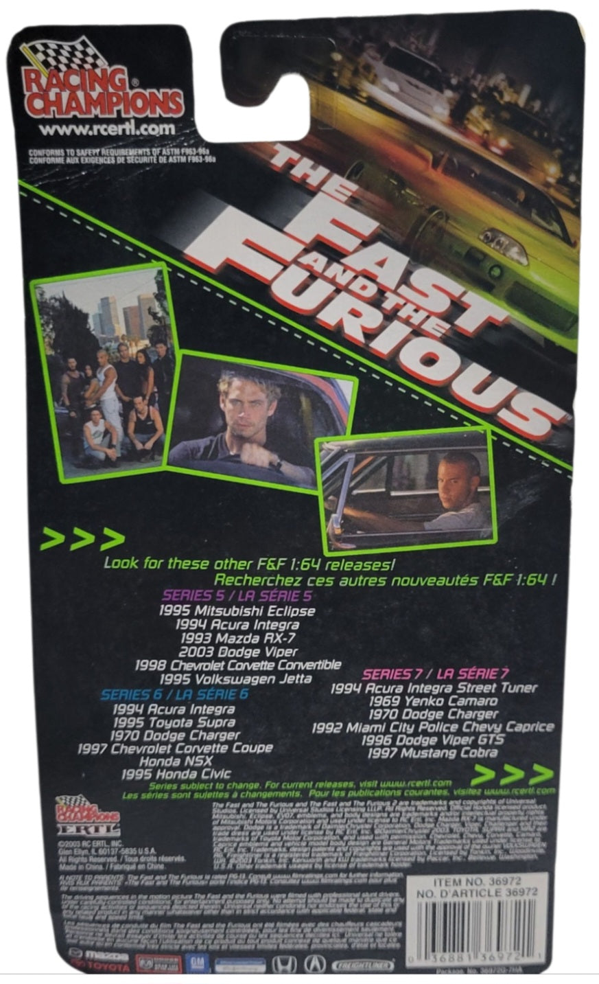 Dodge Charger  Fast and the Furious