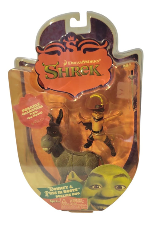 Shrek Donkey & Puss in Boots Dueling Duo